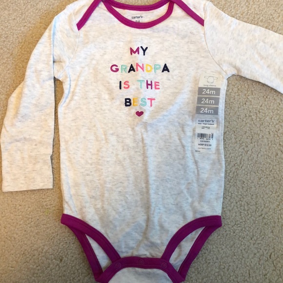 i love grandpa onesie carter's